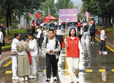 山西大學大同校區迎來首批新生